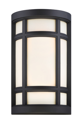 Logan Square Two Light Wall Sconce in Black (43|34121-BK)