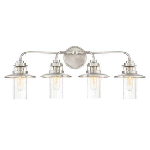 Dover Four Light Bath in Satin Platinum (43|91504-SP)