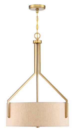 Elara Three Light Pendant in Gold (Brushed) (43|93931-BG)