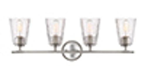 Westwood Four Light Bath Bar Vanity in Polished Nickel (43|D201M-4B-PN)