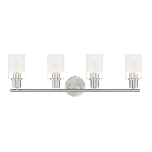 Cedar Lane Four Light Vanity in Brushed Nickel (43|D236M-4B-BN)