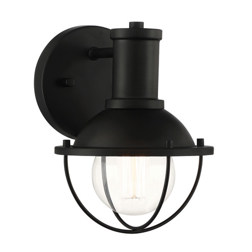 Dalton One Light Wall Sconce in Matte Black (43|D243M-1B-MB)