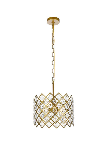 Lyla Three Light Pendant in Brass (173|1111D13BR)