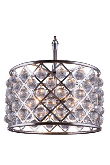 Madison Six Light Pendant in Polished Nickel (173|1204D20PN/RC)