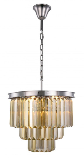 Sydney Nine Light Chandelier in Polished Nickel (173|1231D20PN-GT/RC)