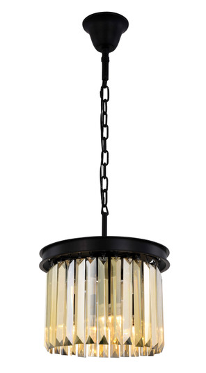 Sydney Three Light Pendant in Matte Black (173|1238D12MB-GT/RC)