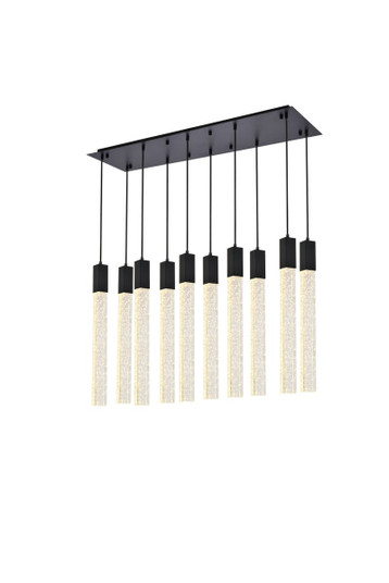 Weston Ten Light Pendant in Black (173|2066D42BK)