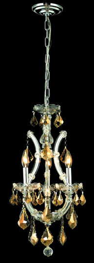 Maria Theresa Four Light Pendant in Chrome (173|2800D12C-GT/RC)