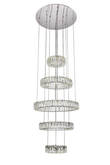 Monroe LED Chandelier in Chrome (173|3503G5LC)