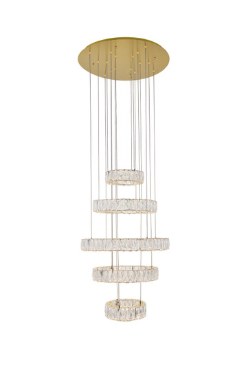 Monroe LED Pendant in Gold (173|3503G5LG)