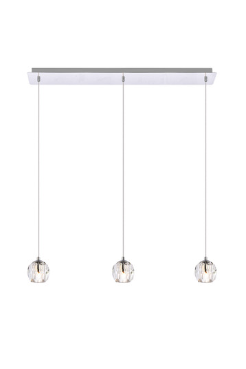 Eren LED Pendant in Chrome (173|3505D28C)