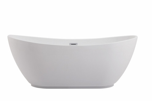 Ines Bathtub in Glossy White (173|BT10367GW)
