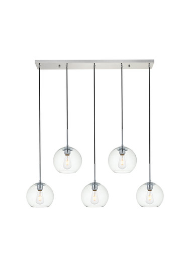 BAXTER Five Light Pendant in Chrome (173|LD2228C)