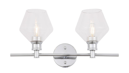 Gene Two Light Wall Sconce in Chrome (173|LD2312C)