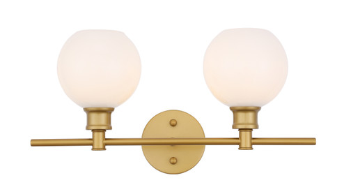Collier Two Light Wall Sconce in Brass (173|LD2315BR)