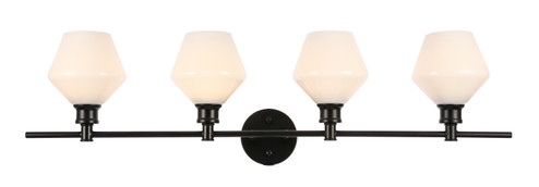 Gene Four Light Wall Sconce in Black (173|LD2321BK)