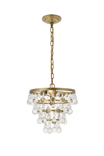Kora Three Light Pendant in Brass (173|LD5016D13BR)