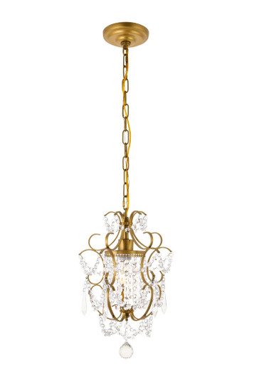 Kirin One Light Pendant in Brass (173|LD5017D11BR)