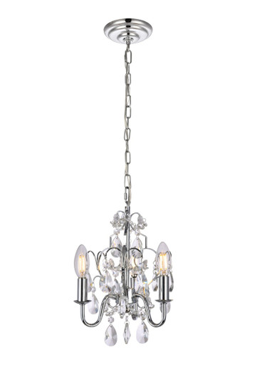 Kaede Three Light Pendant in Chrome (173|LD5020D9C)
