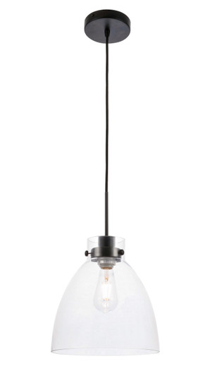 Frey One Light Pendant in Black (173|LD5029D11BK)