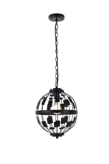 Levante One Light Pendant in Black (173|LD7075D12BK)
