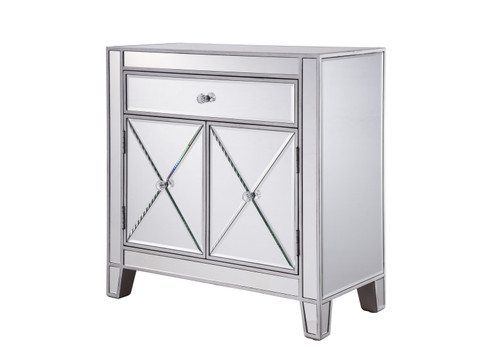 Contempo Cabinet in Silver (173|MF6-1034)