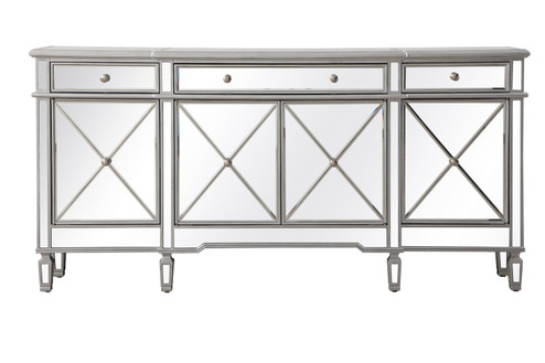 Contempo Credenza in Silver (173|MF6-2111SC)