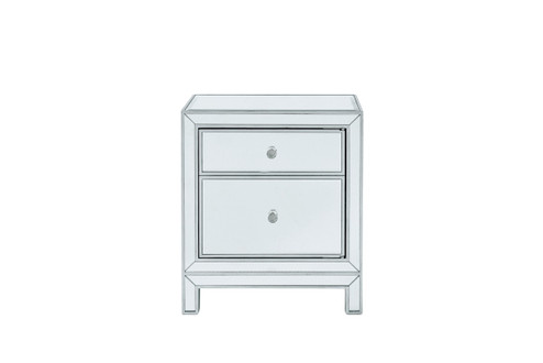 REFLEXION Nightstand in Antique Silver (173|MF72016)