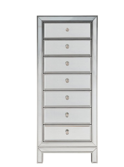 REFLEXION Lingerie Chest in Antique Silver (173|MF72047)