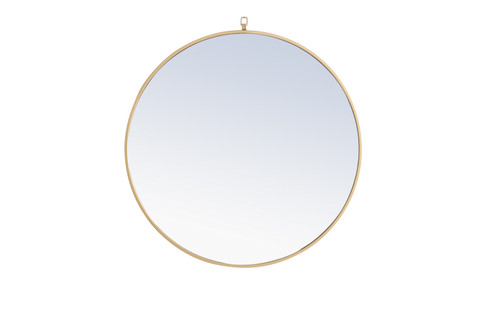 Rowan Mirror in Brass (173|MR4058BR)