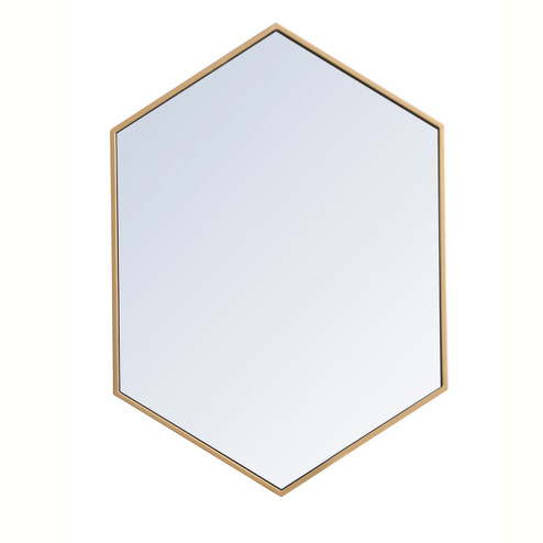 Decker Mirror in Brass (173|MR4424BR)