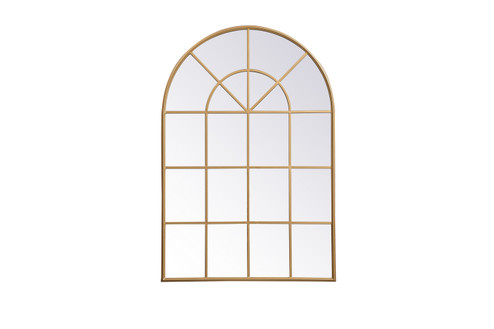 Motif Mirror in Brass (173|MR613653BR)