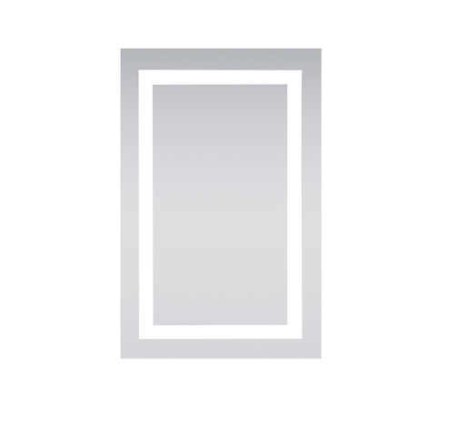 Nova LED Mirror in glossy white (173|MRE-6001)