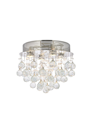 Galaxy Four Light Flush Mount in Chrome (173|V2006F14C/RC)