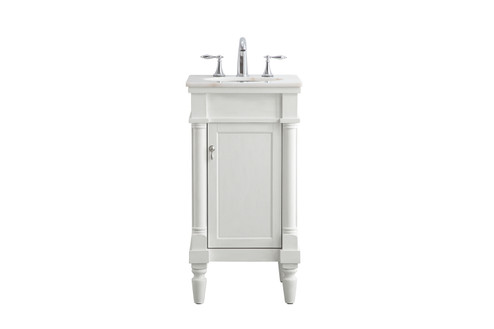 Lexington Single Bathroom Vanity Set in antique white (173|VF13018AW)