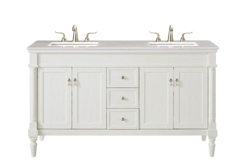 Lexington Single Bathroom Vanity Set in Antique White (173|VF13060DAW)