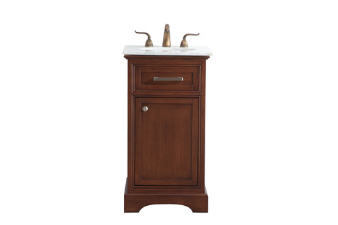 Americana Single Bathroom Vanity Set in Teak (173|VF15019TK)