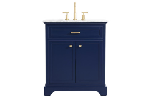 Americana Bathroom Vanity Set in Blue (173|VF15030BL)