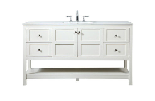 Theo Vanity Sink Set in White (173|VF16460WH)
