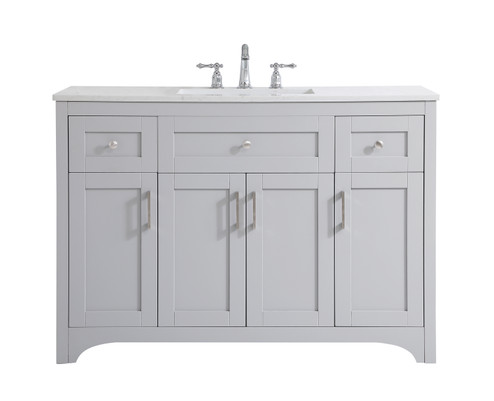 moore Single Bathroom Vanity in Grey (173|VF17048GR)