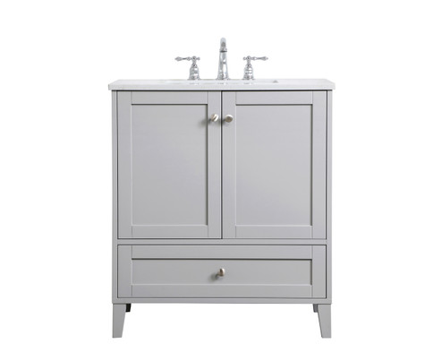 Sommerville Single Bathroom Vanity in Grey (173|VF18030GR)