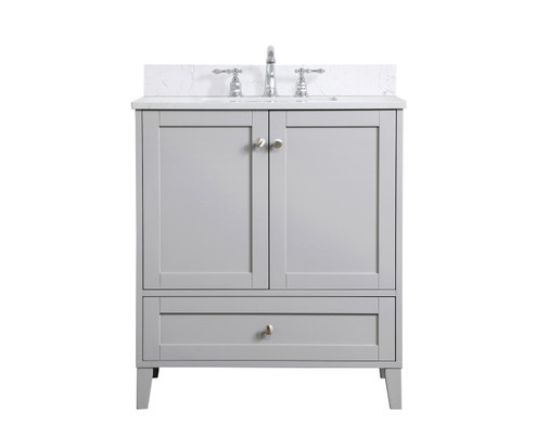 Sommerville Bathroom Vanity Set in Grey (173|VF18030GR-BS)