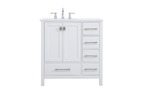 Irene Single Bathroom Vanity in White (173|VF18832WH)