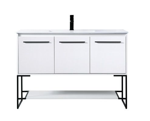 Gerard Single Bathroom Vanity in White (173|VF42048WH)