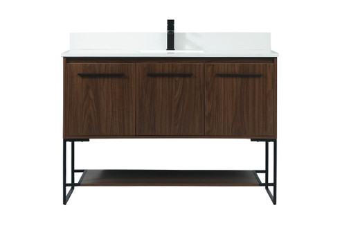 Sloane Vanity Sink Set in Walnut (173|VF42548MWT-BS)