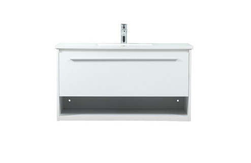 Roman Vanity Sink Set in White (173|VF43536MWH)