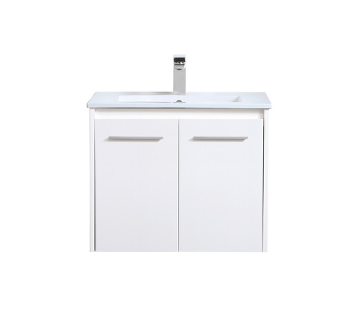 Rasina Single Bathroom Floating Vanity in White (173|VF44024WH)