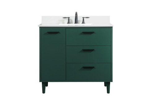 Baldwin Vanity Sink Set in Green (173|VF47036MGN-BS)