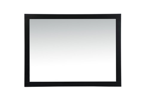 Aqua Vanity Mirror in Black (173|VM24836BK) Aqua Vanity Mirror in Black (173|VM24836BK)