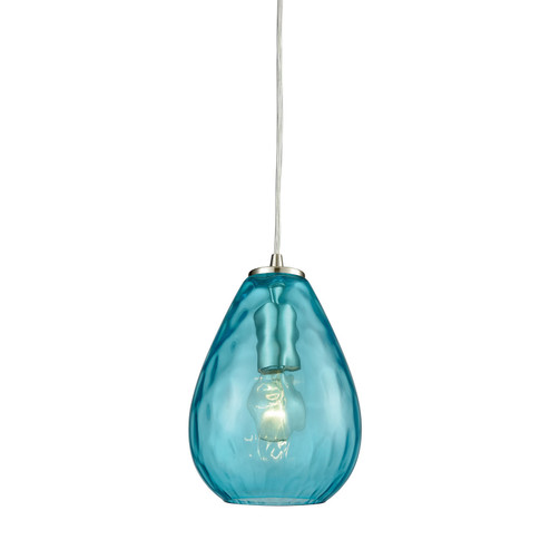 Lagoon One Light Mini Pendant in Satin Nickel (45|10770/1)